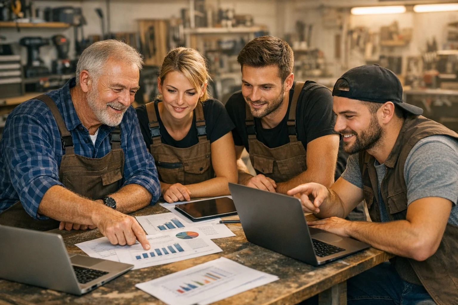 Handwerksbetriebe in der Krise: Strategien gegen Umsatzrückgang