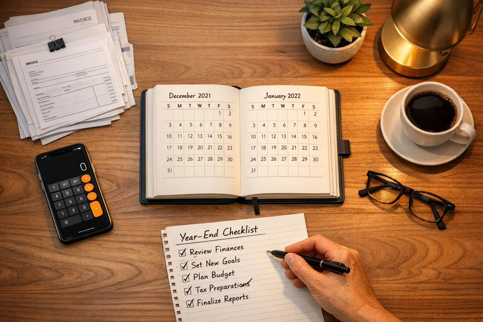 Neujahrs-Checkliste für Handwerksbetriebe: 10 Punkte vor 2026