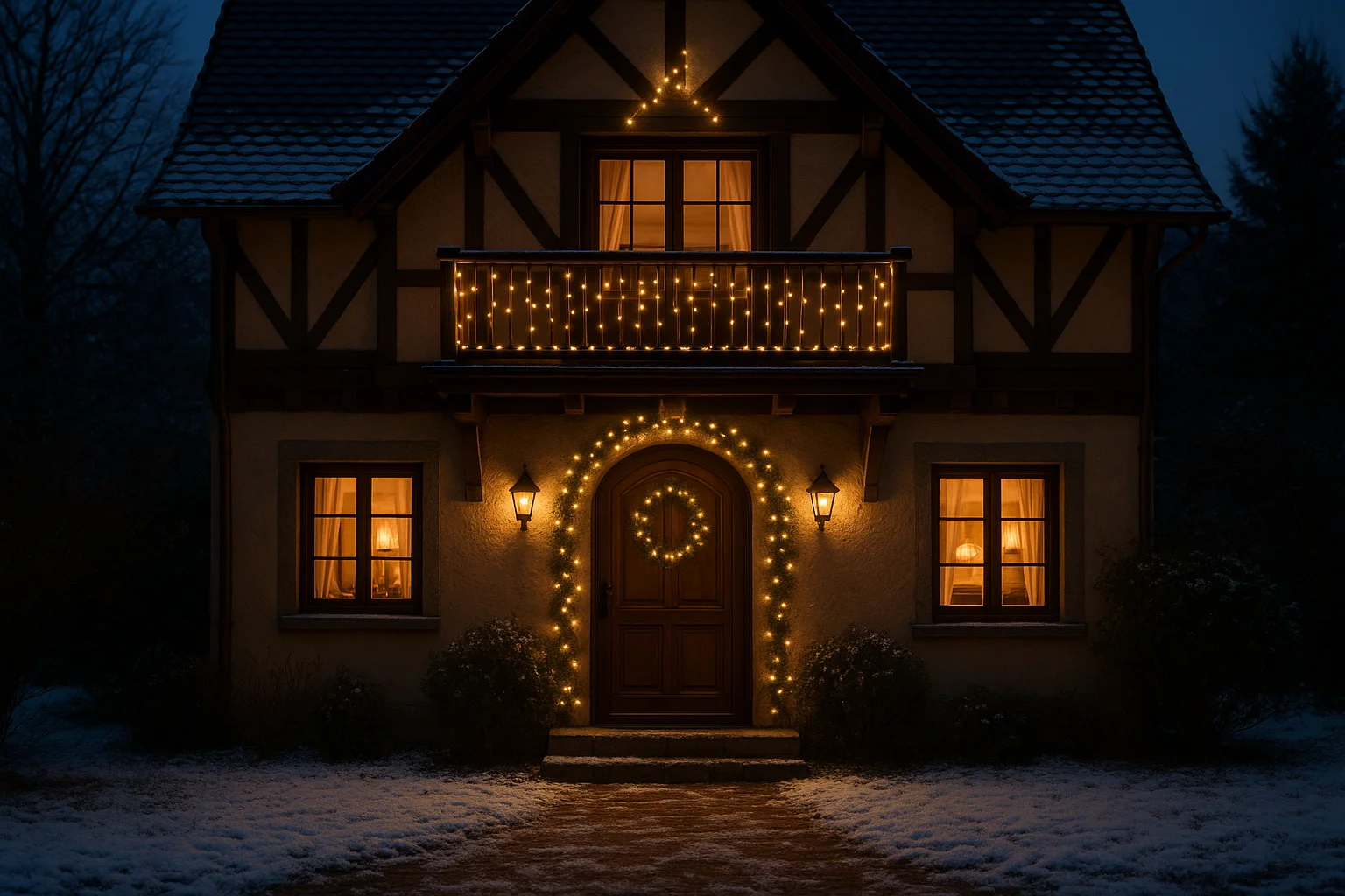 Weihnachtsbeleuchtung sicher installieren – Was ist erlaubt?