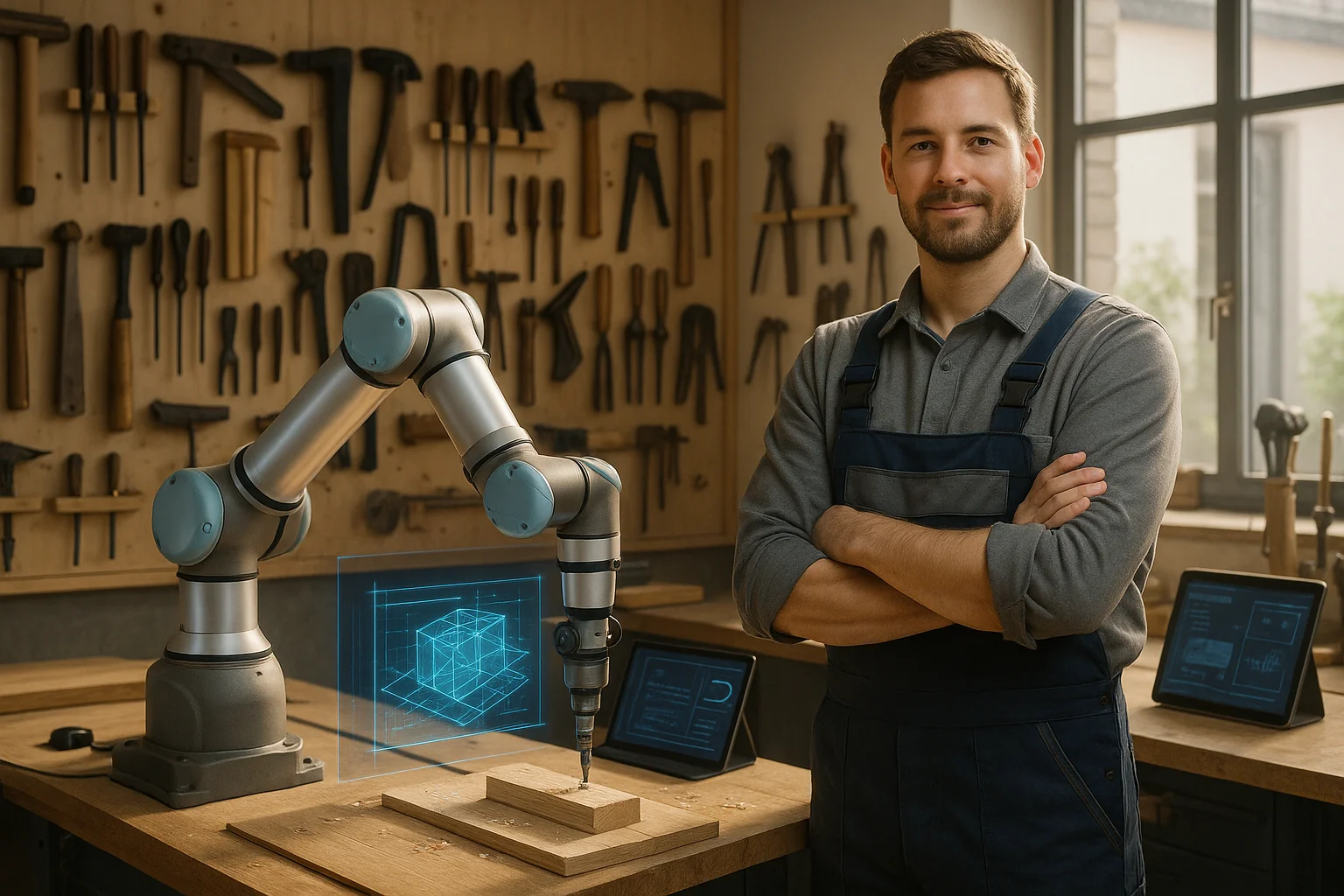 Zukunft des Handwerks: Wie KI und Robotik die Branche verändern