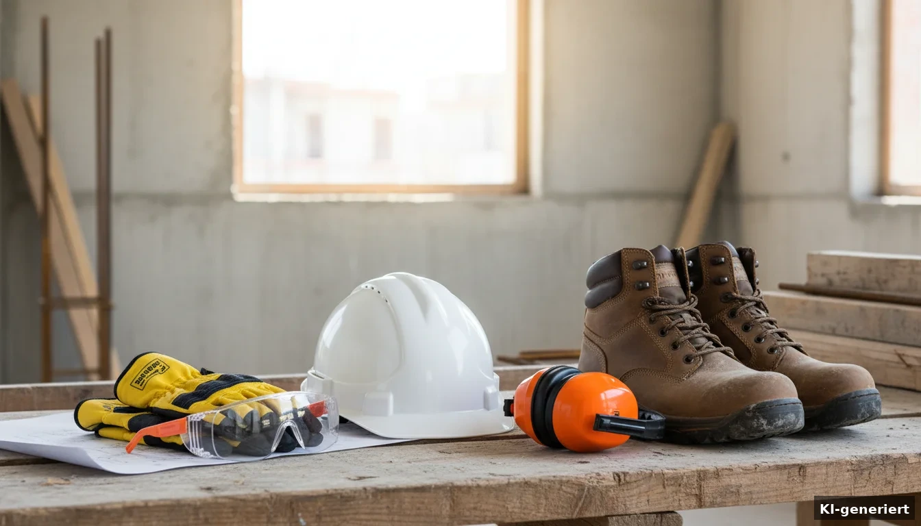 Baustelle & Sicherheit 2026: Die wichtigste Schutzausrüstung im Überblick