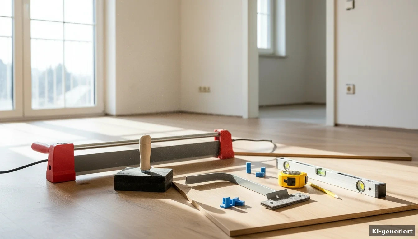 [KI-generiert] Boden verlegen 2026: Die besten Werkzeuge für Laminat & Vinyl
