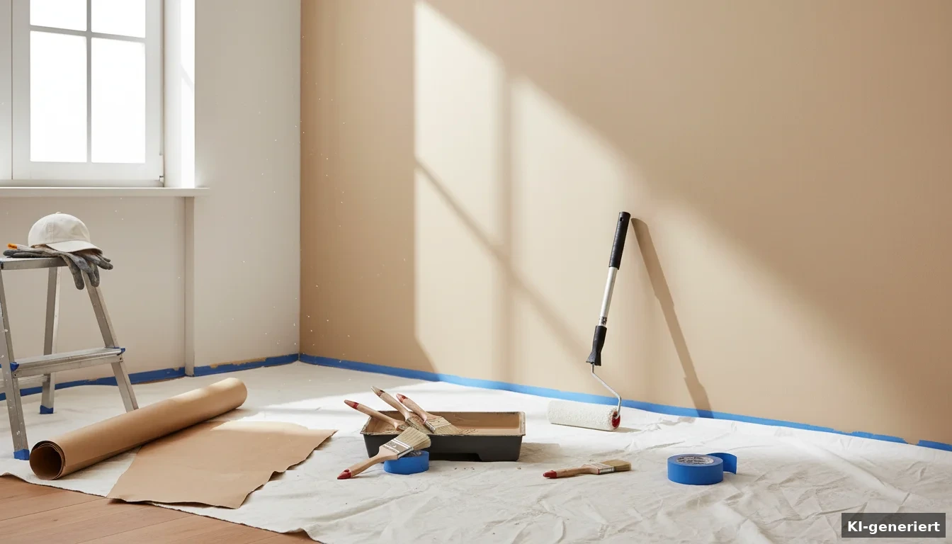 [KI-generiert] Wohnung streichen 2026: Die besten Arbeitsmittel im Überblick