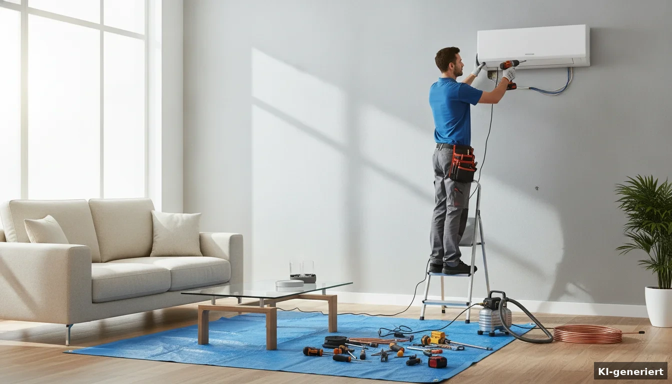 Klimaanlage installieren: Selbst einbauen oder Fachbetrieb?