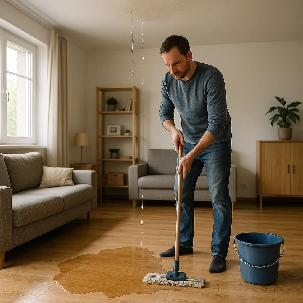 Wasserschaden im Haus – Sofortmaßnahmen & Ratgeber | 