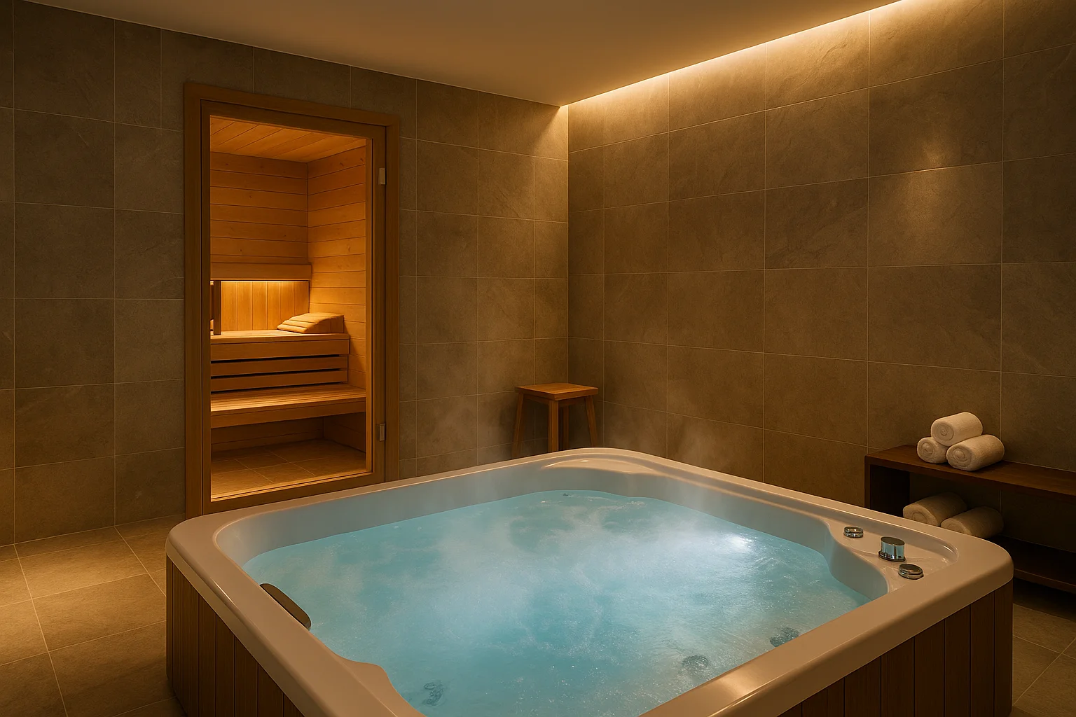 Wellness-Oase im Eigenheim: Kompletter Ratgeber für Sauna & Whirlpool Installation